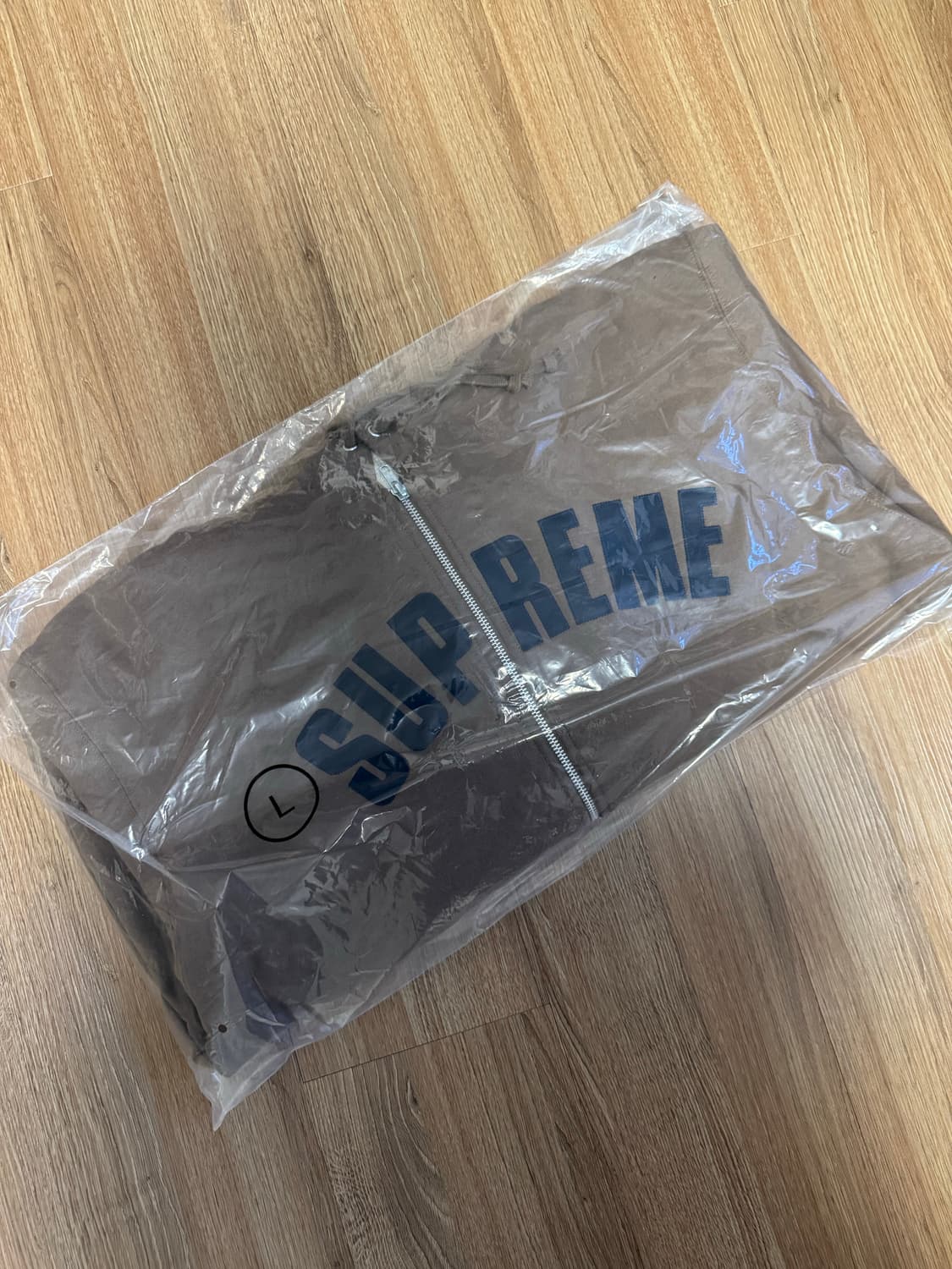 (L) 슈프림 아크 써멀 라인드 집업 후드 스웨트셔츠 더스티 브라운 상품이미지2