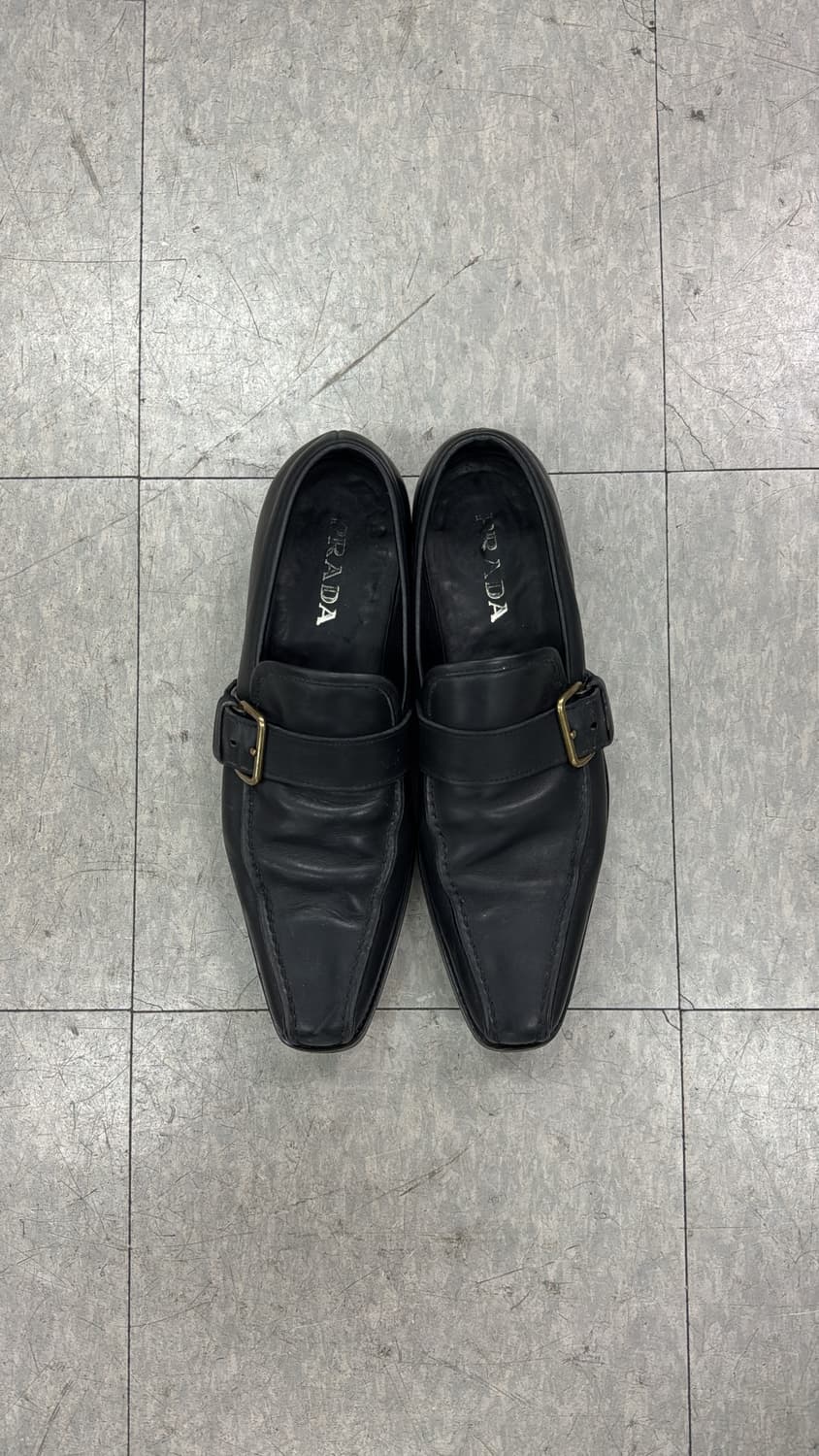 00s 프라다 빈티지 버클 로퍼 상품이미지2