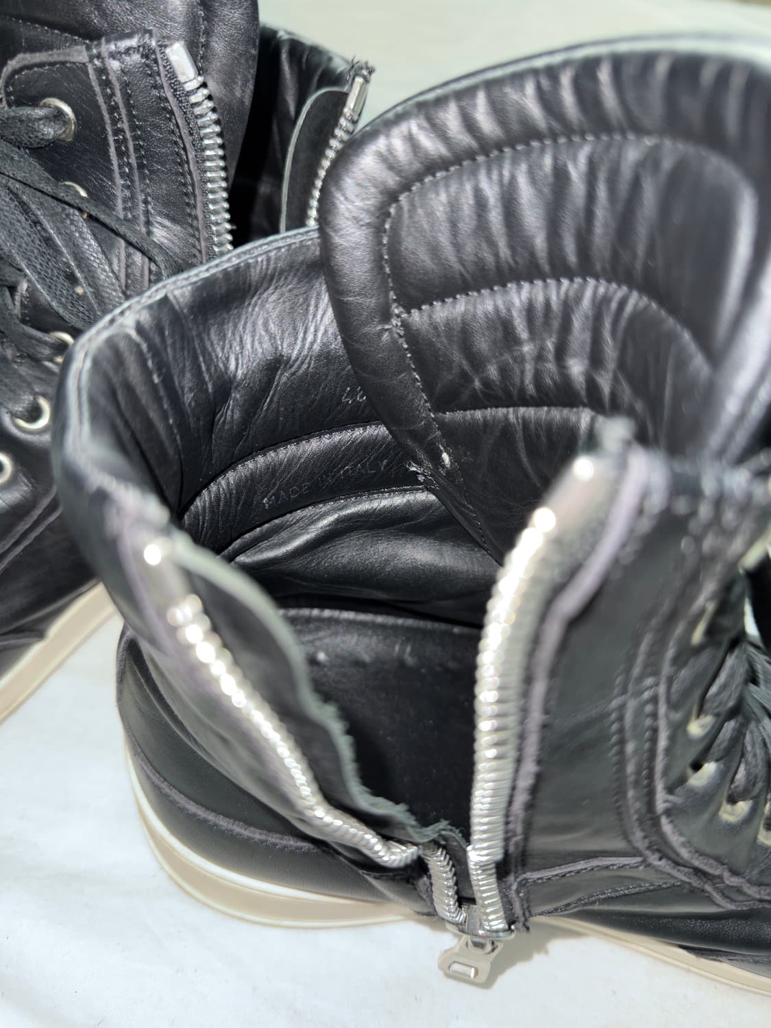 발망 SS12 데카르넹 하이탑 사이드지퍼 스니커즈 상품이미지4