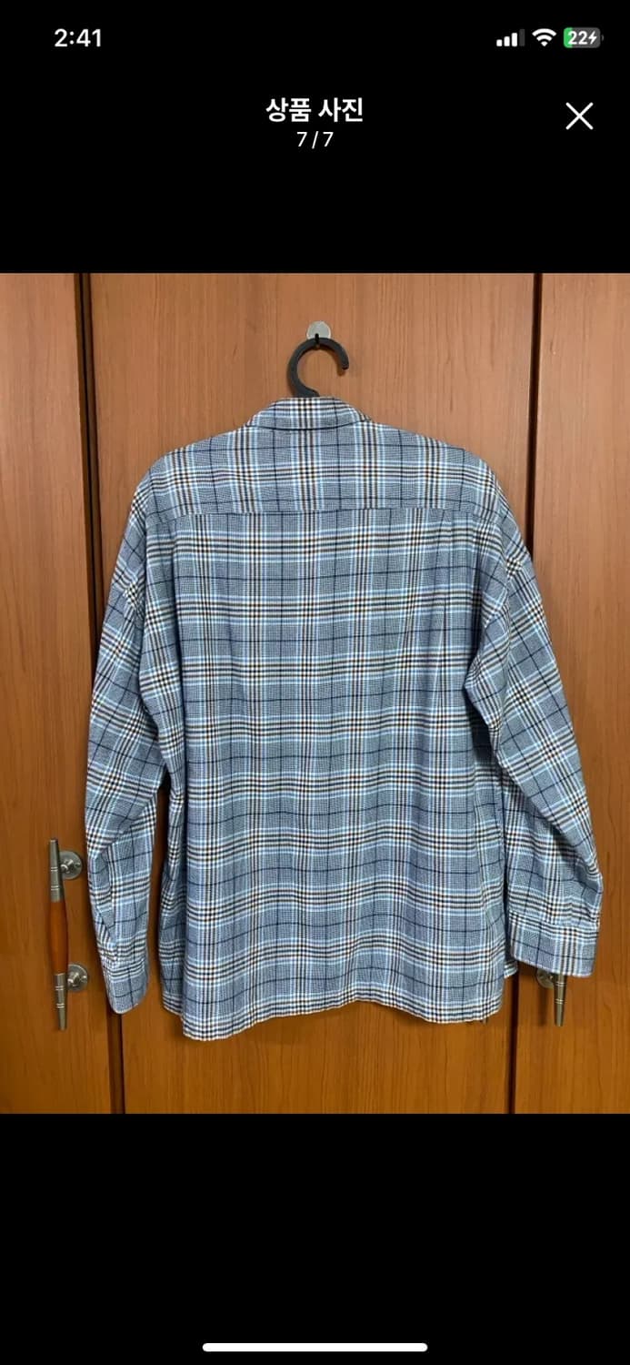 [MONKEY TIME] 몽키타임 투포켓 체크셔츠 S사이즈 상품이미지7