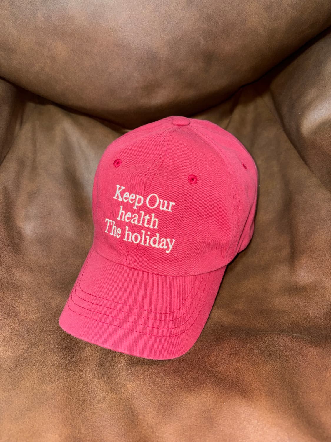 밀로 아카이브 자수 볼캡 상품이미지1