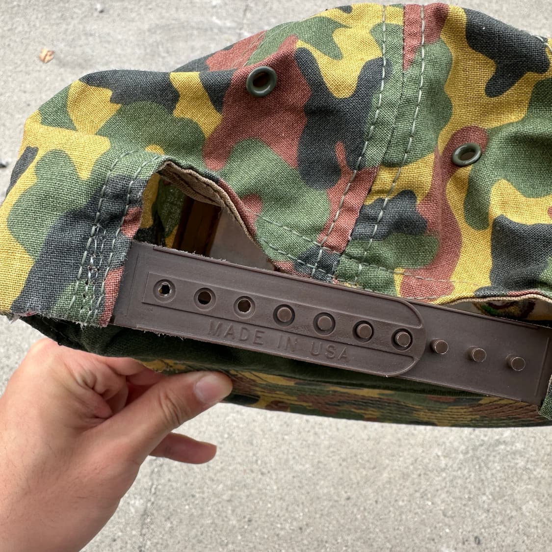 vintage 90's camel camo cap 상품이미지3