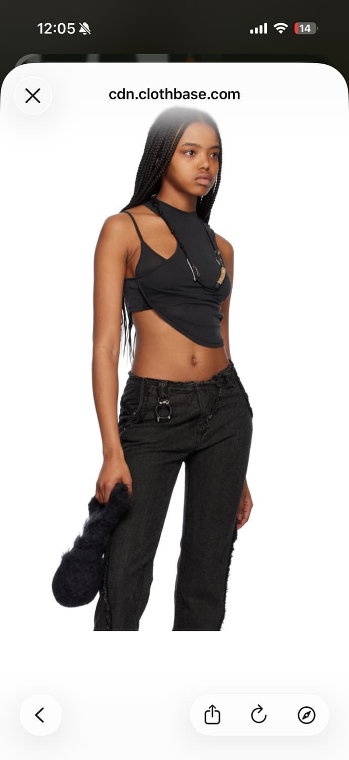 혜인서 디스트로이드 데님 팬츠  상품이미지1