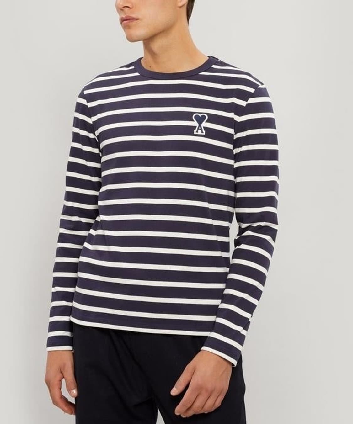 AMI 아미 스트라이프 긴팔 롱슬리브 티셔츠(S) 상품이미지1