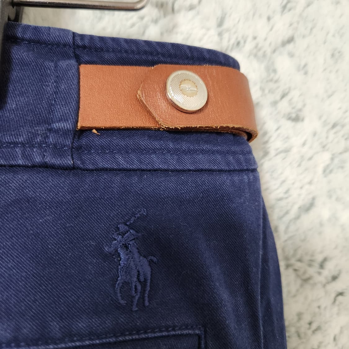 H445 [6] 폴로 골프 소가죽 밴딩 바지 상품이미지4