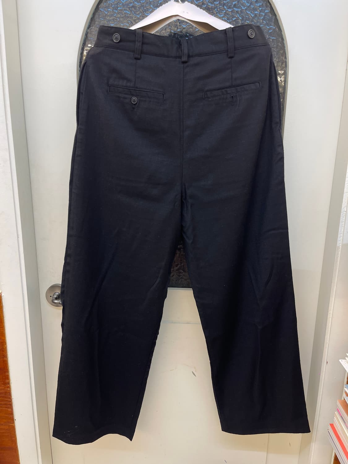 노앙 울 턱 슬랙스 32사이즈 상품이미지2