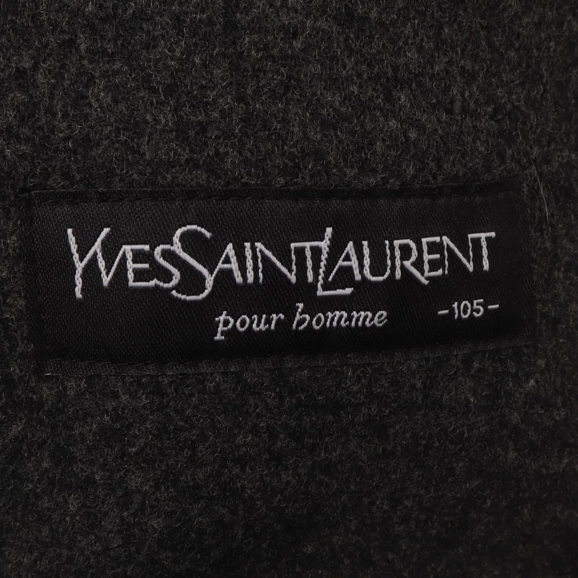 입생로랑 시어링 울 캐시미어 하프 코트 상품이미지8