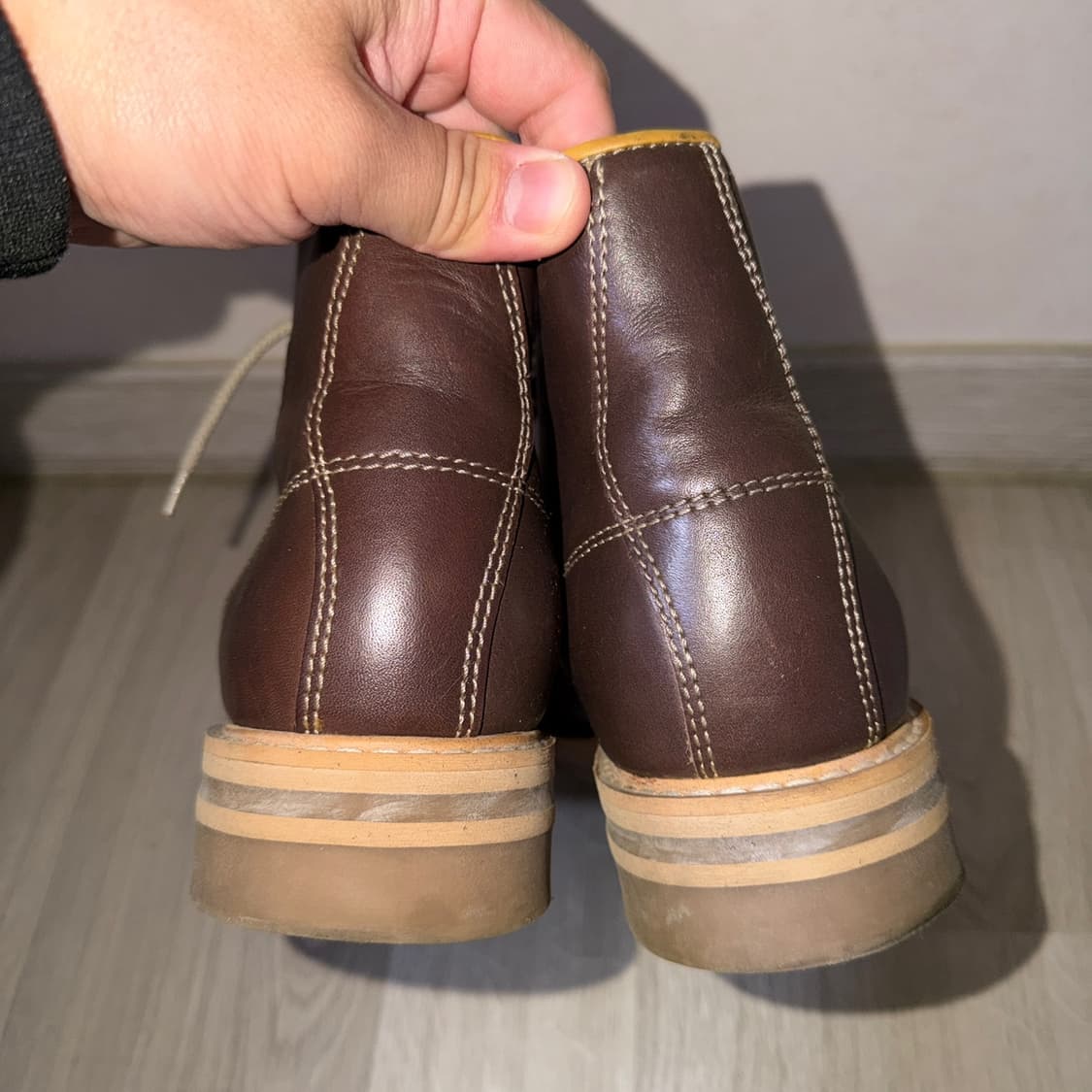 디젤 남성 다크브라운 워커 42(남성 270-275) 상품이미지5