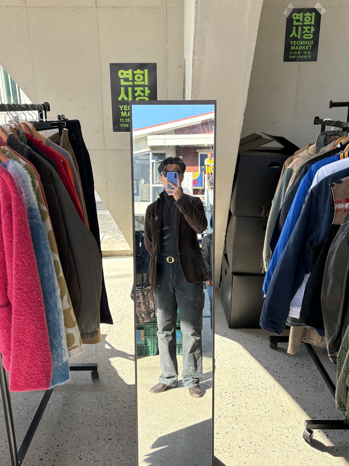 [B11] 빈티지 칼하트 싱글니 카펜터 블랙 덩가리핏 32x32 상품이미지10