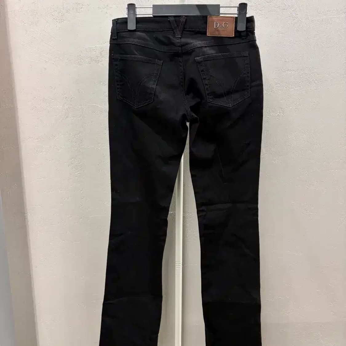 돌체앤가바나 D&G 블랙 슬림 청바지 26 상품이미지5