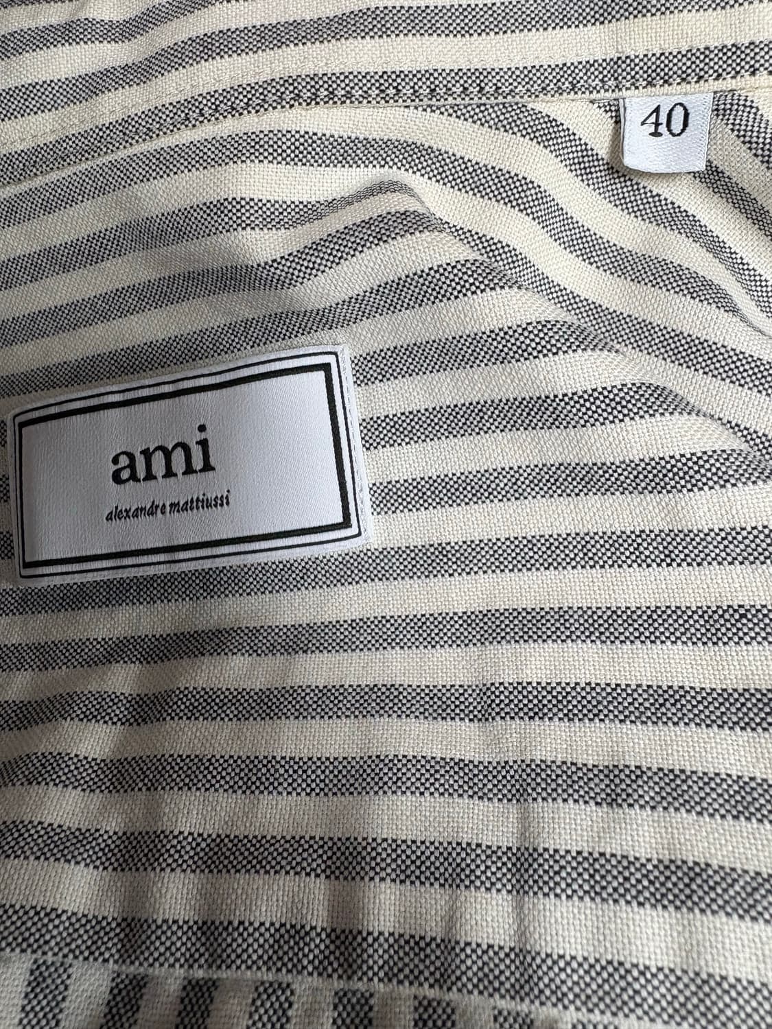 아미 스트라이프 셔츠 40 상품이미지2