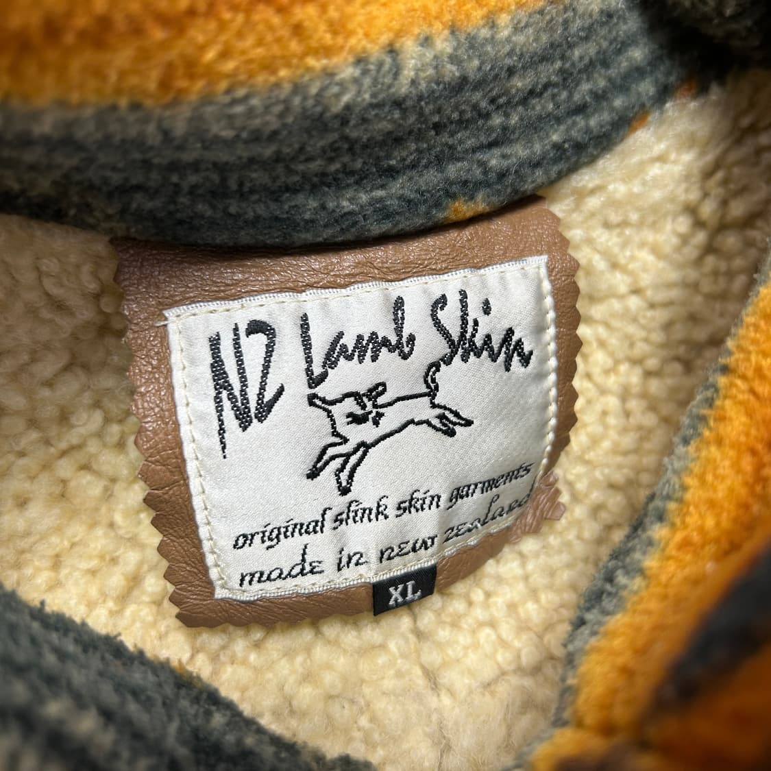 뉴질랜드 램스킨 나바호 플리스자켓(XL) 상품이미지2