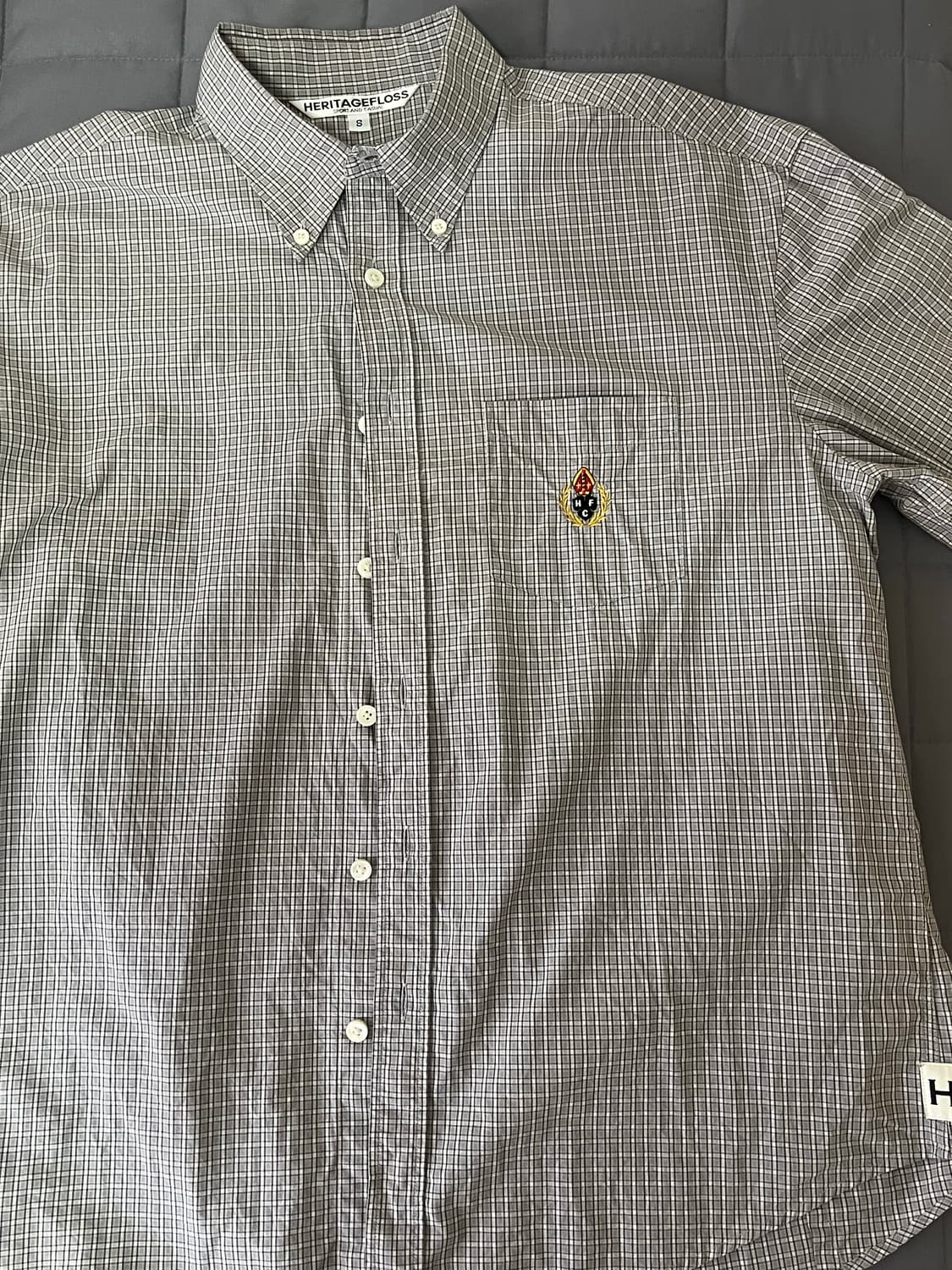 헤리티지플로스 셔츠 그레이 상품이미지3