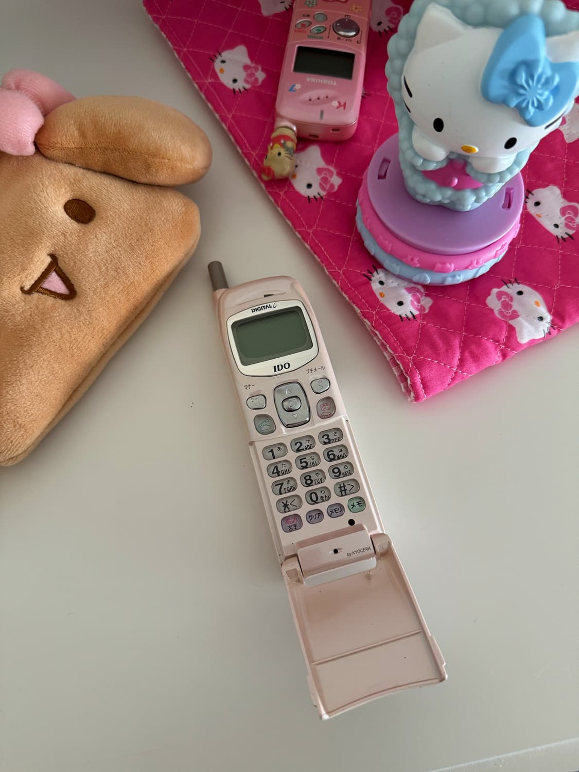 (3개 일괄) 고전 키티 갸루 목업폰 핸드폰 키티폰 일본 목업폰 상품이미지6