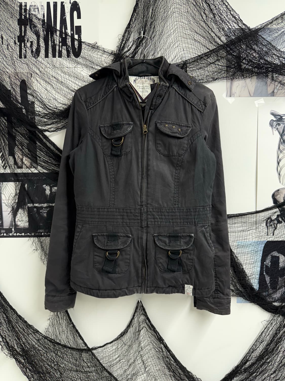 00s mood stud cargo jacket 상품이미지3