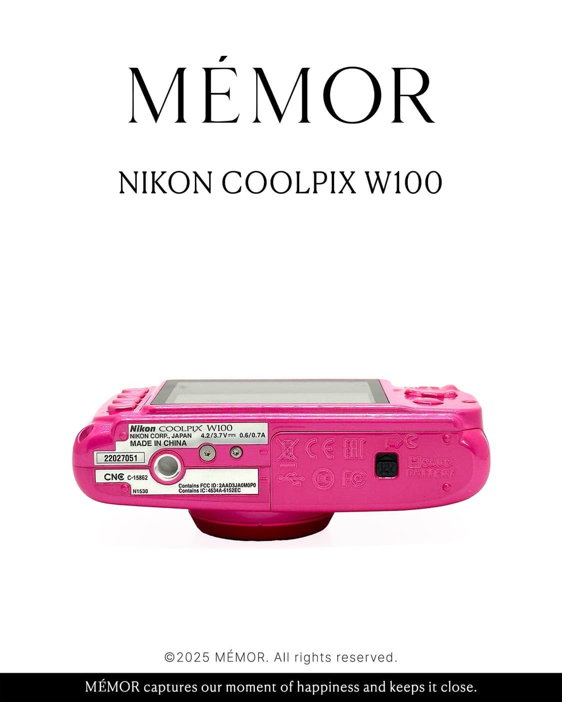 찰스엔터님사용/방수기능💦NIKON COOLPIX W100 니콘 디카 상품이미지4