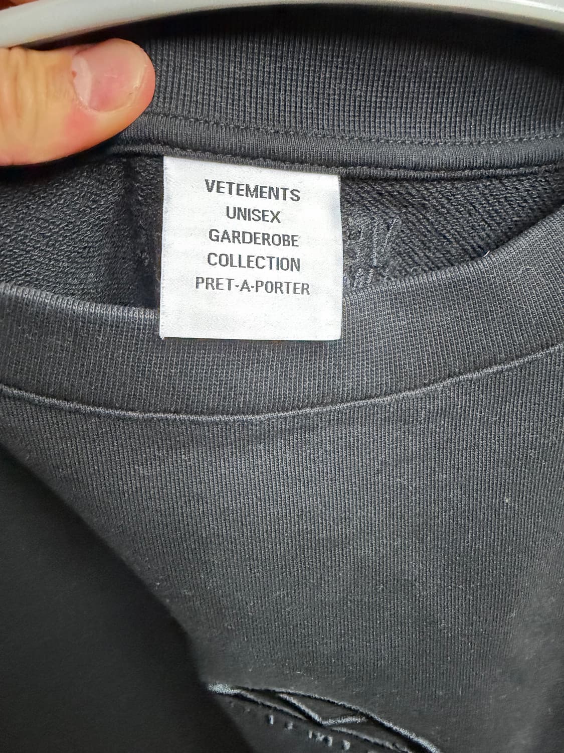 베트멍 블랙 스웨트셔츠 L (XL) 상품이미지2