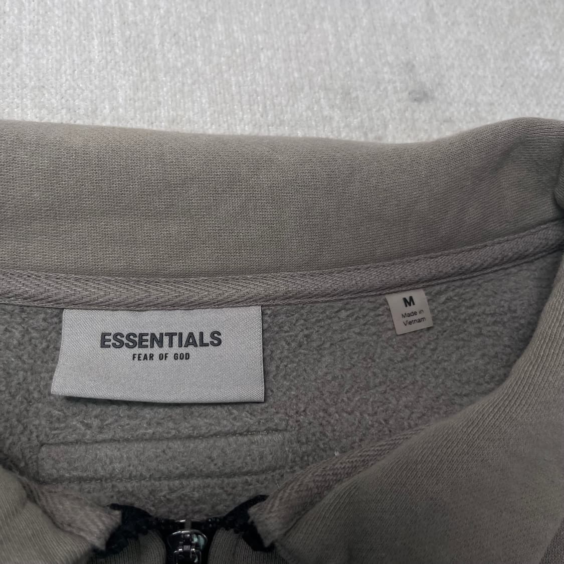 100 피오갓 에센셜 반집업 맨투맨  상품이미지3