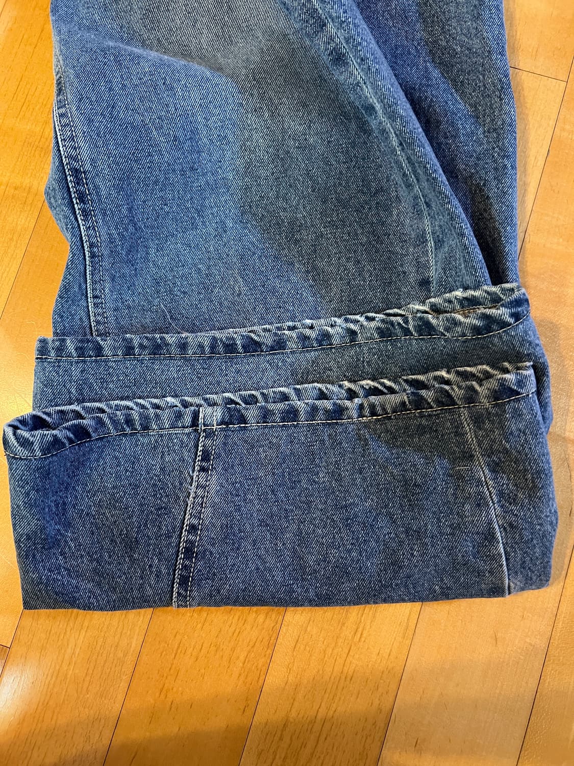 트리밍버드 와이드 청바지 M 상품이미지7