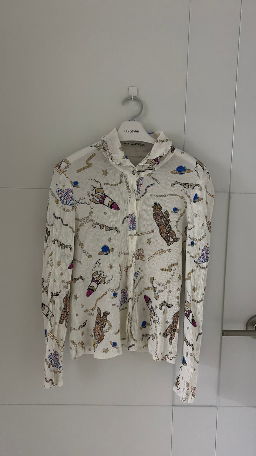 츠모리치사토 플리츠셔츠 44,55  상품이미지4