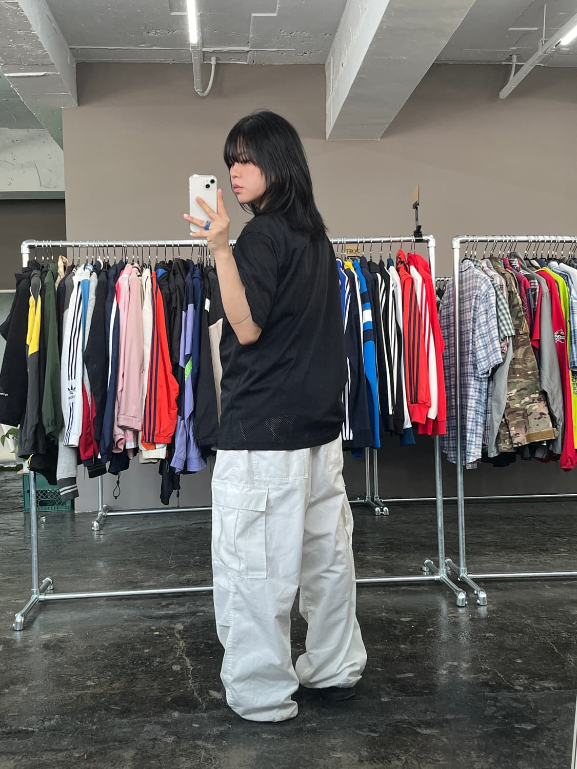 아디다스 자수 로고 메쉬 반팔 티셔츠 상품이미지6