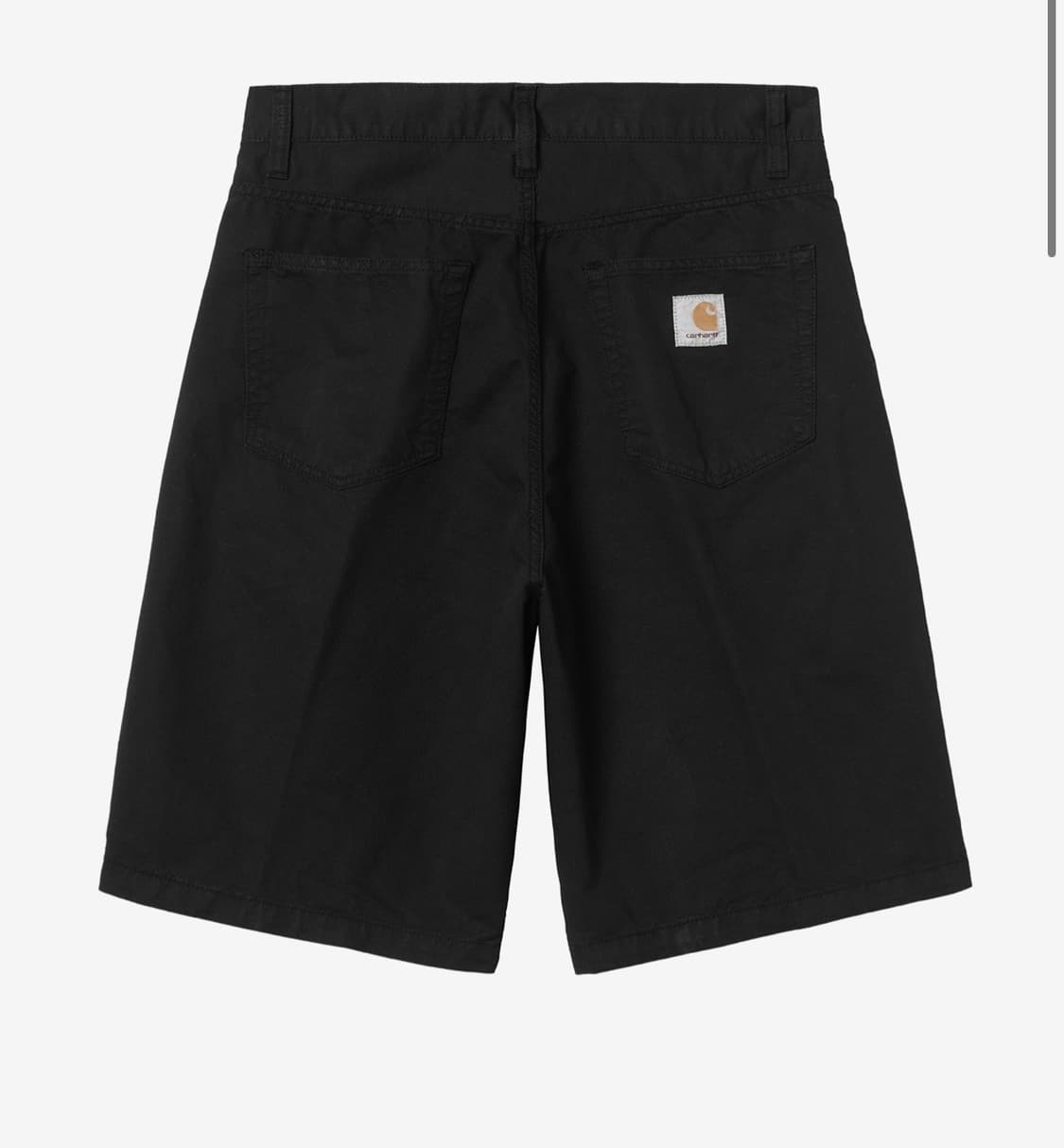 (32) Carhartt wip landon short 블랙 가먼츠다이드 상품이미지1