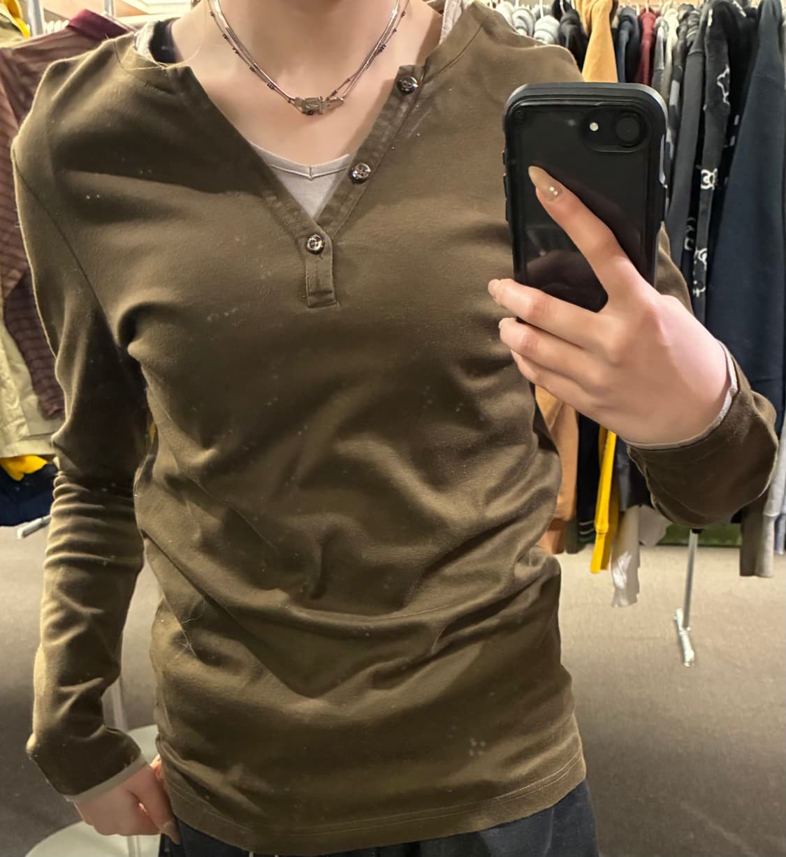 2)타케오 키쿠치 빈티지 여성 레이어드 롱슬리브 상품이미지3