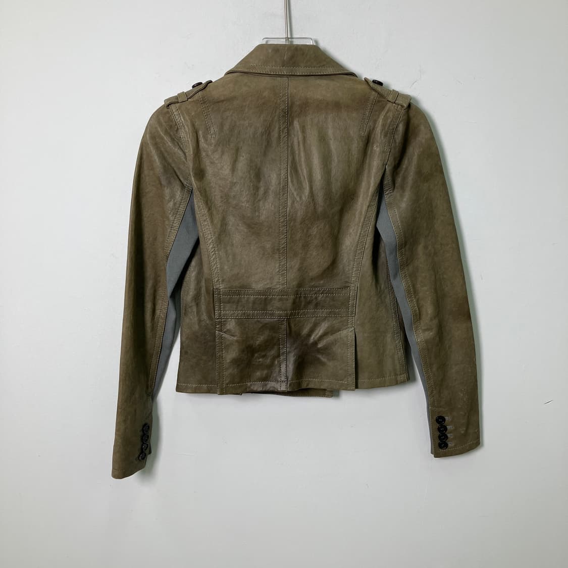 닐바렛 더블 브레스티드 양가죽 자켓 XS 상품이미지2