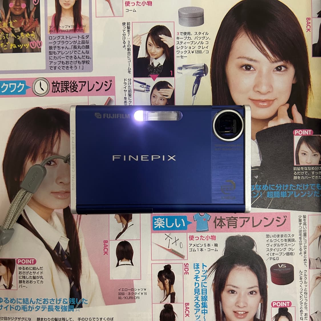 재입고⭐️FujiFilm Finepix Z1 후지필름 디카 블루 상품이미지2
