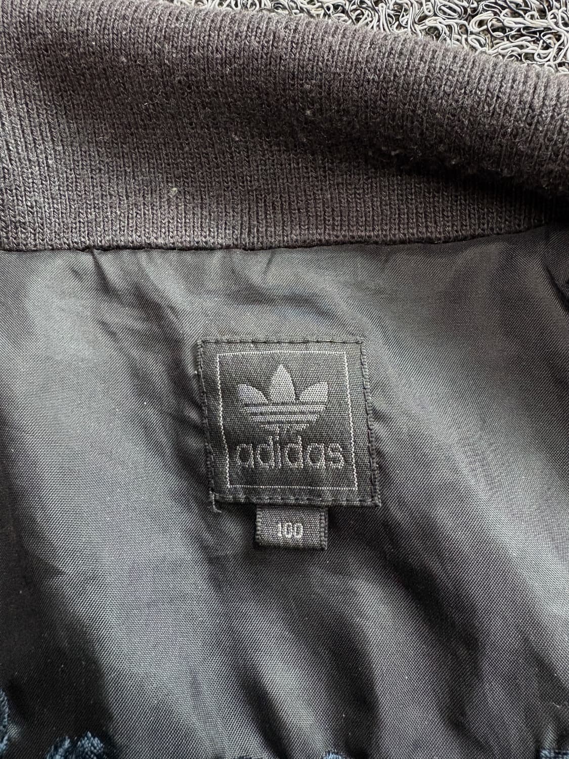 00s 아디다스 트레포일 3스트립 체크 트랙 자켓 3512 상품이미지3