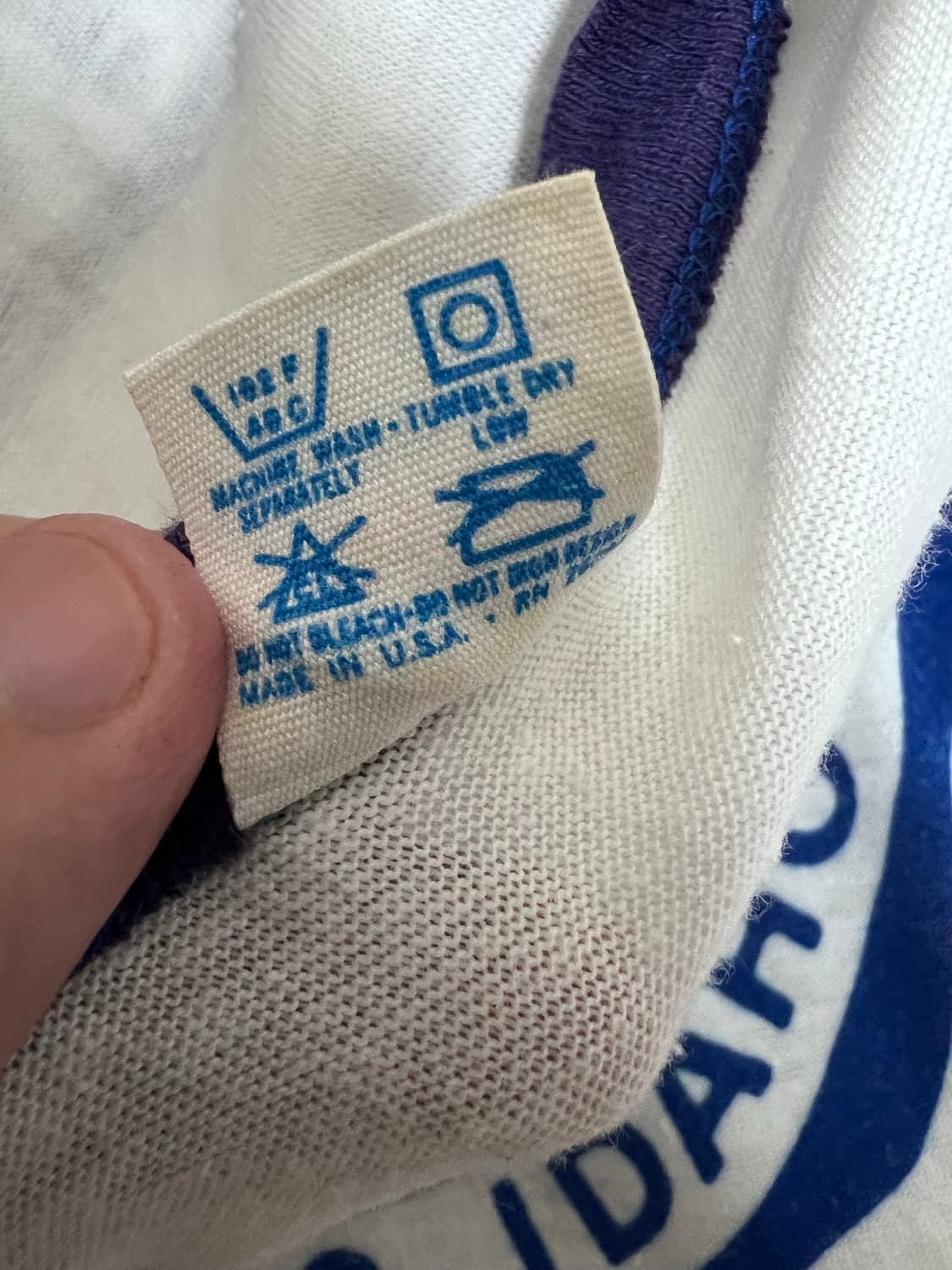 80s 챔피언 컬리지 링거 티셔츠 빈티지 올드 상품이미지4