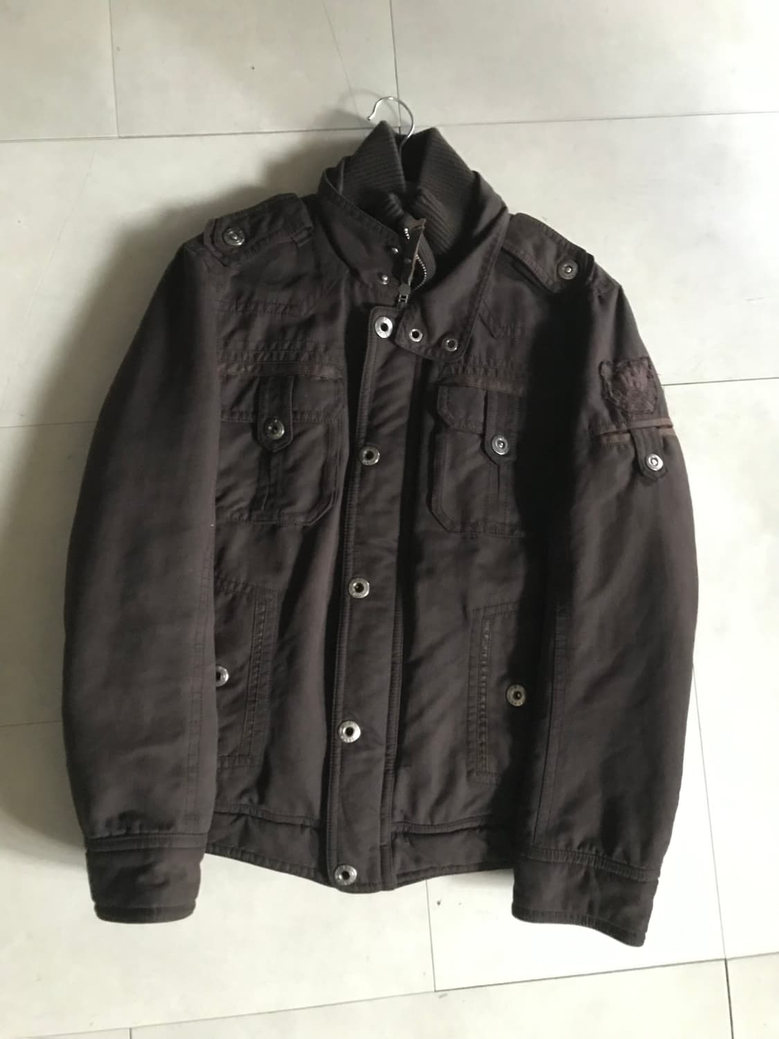 빈티지 브라운 포켓디테일 자켓 상품이미지8