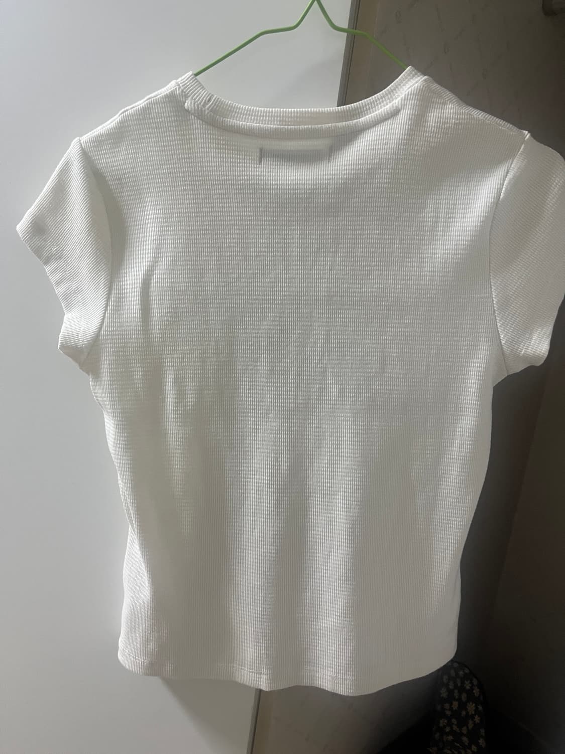 코이세이오 COY WAFFLE T-SHIRT IVORY 상품이미지4