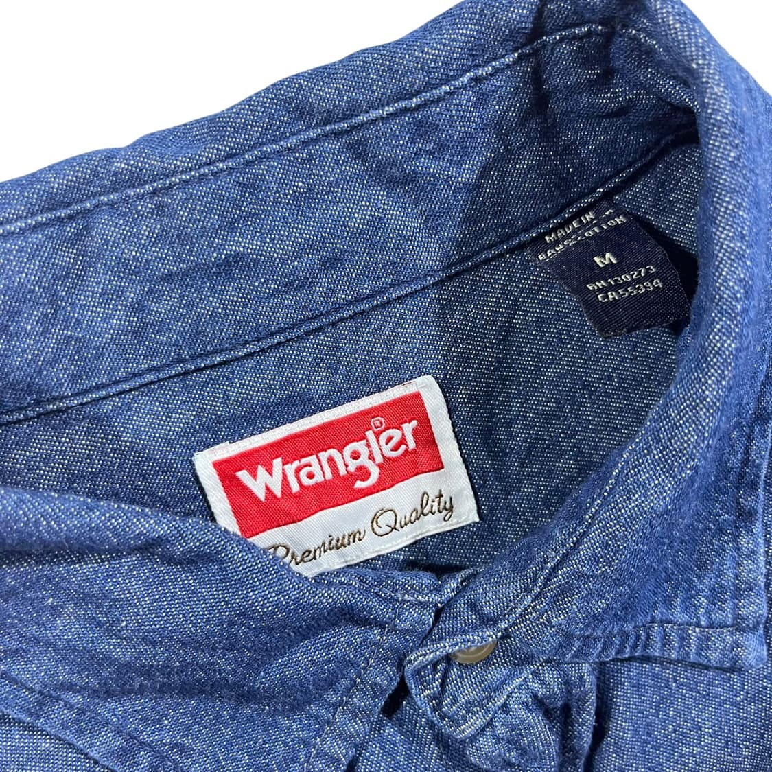 [Wrangler] 랭글러 투포켓 데님셔츠 상품이미지3