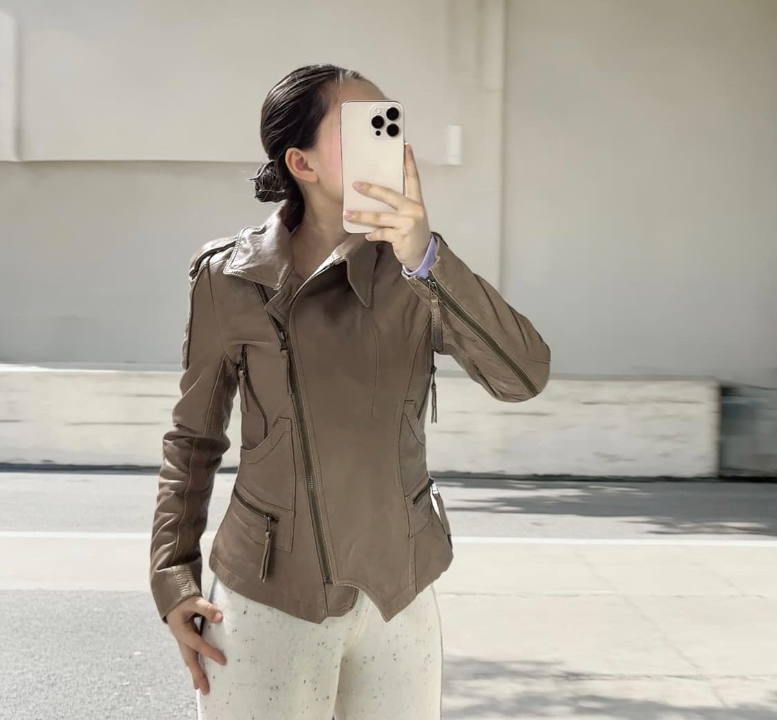 빈티지 Mind bridge 라이더 양가죽자켓 상품이미지1