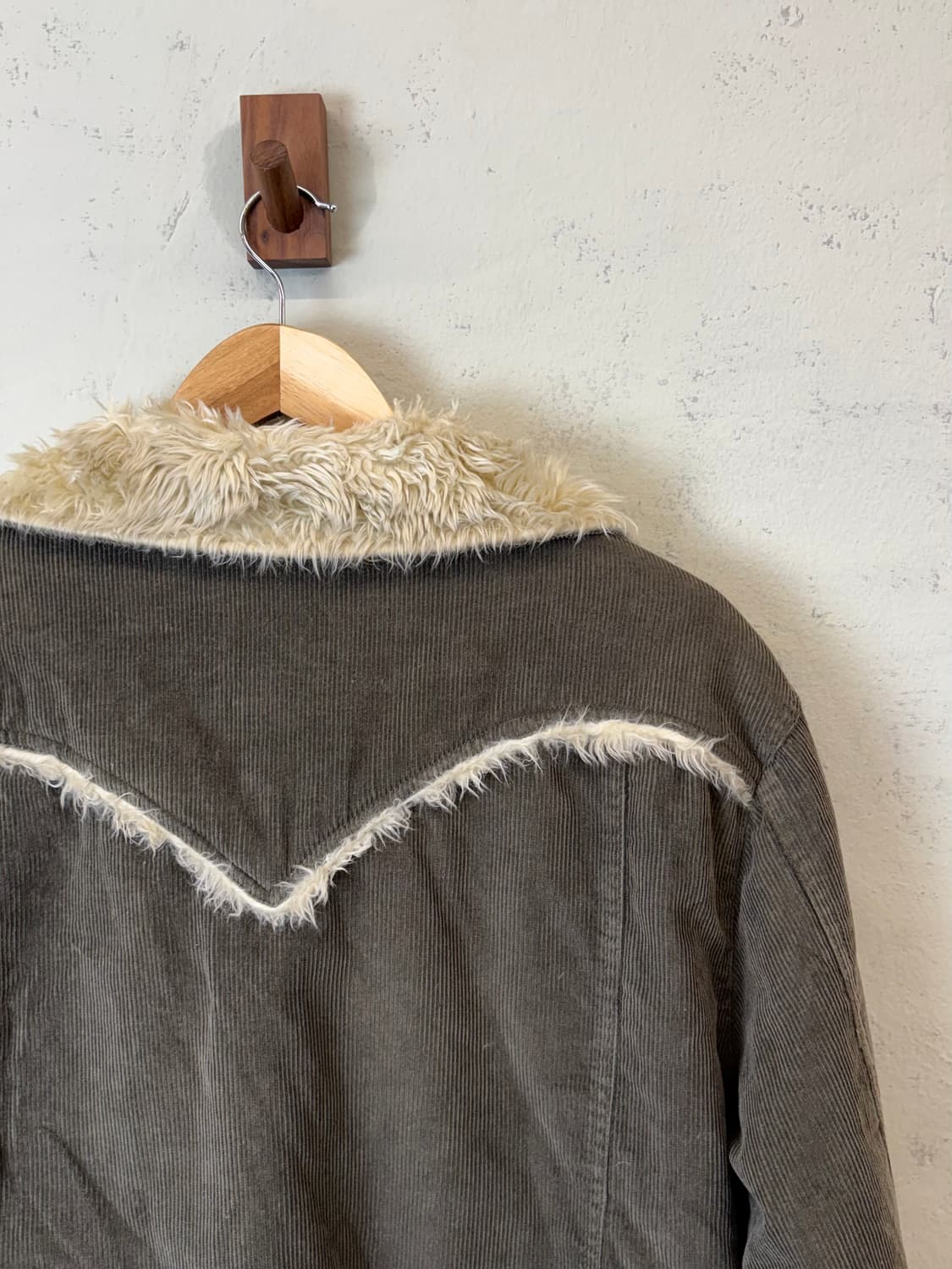 리바이스 코듀로이 쉐르파 트러커 자켓 카키 상품이미지4