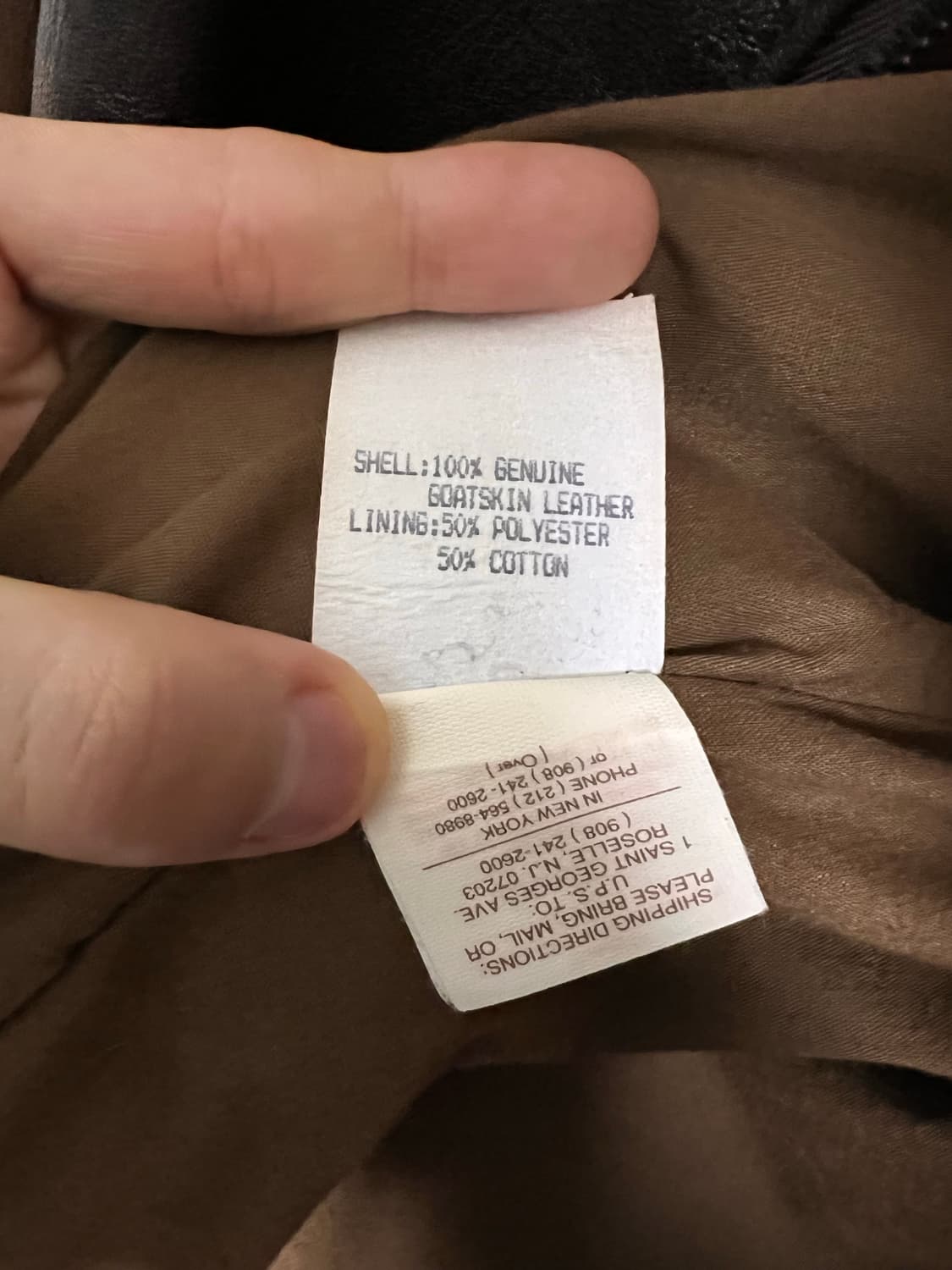 Cooper A-2 Goat leather jacket 44L 상품이미지6