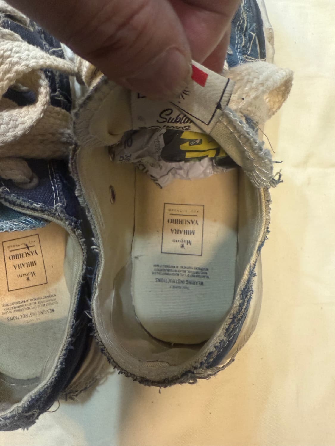 41/260 정품 메종 미하라야스히로 피터슨 팝니다 상품이미지6