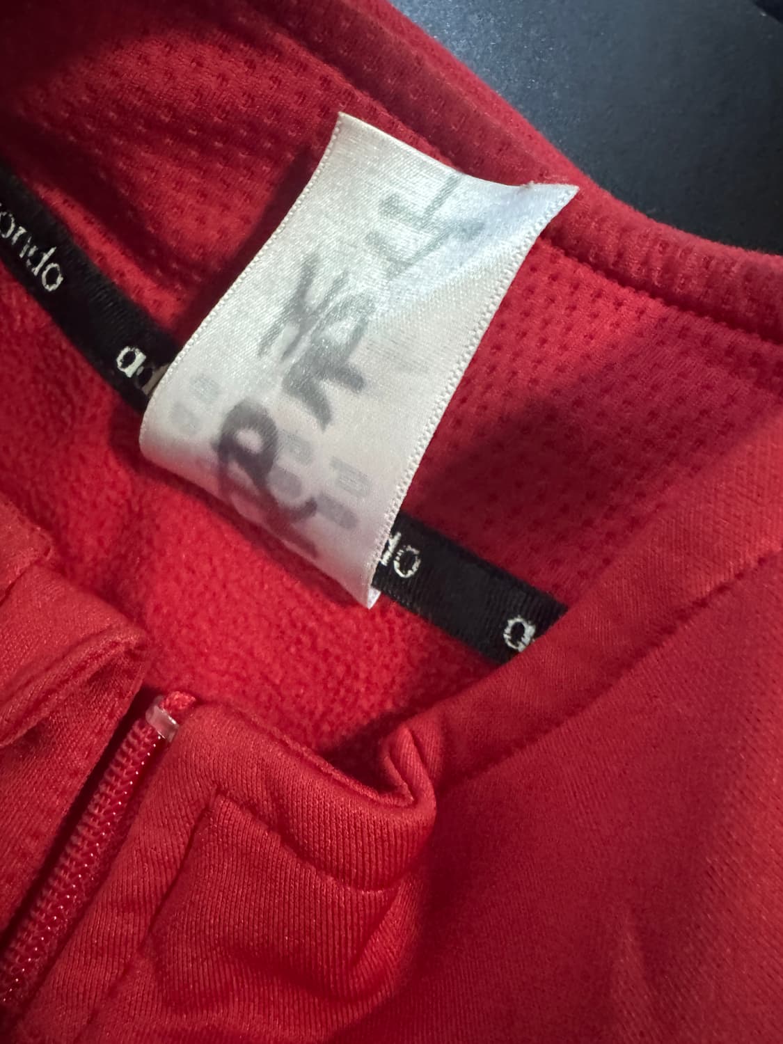 여성 아디다스 키즈 레드 트랙탑 져지 Xs 130 상품이미지4