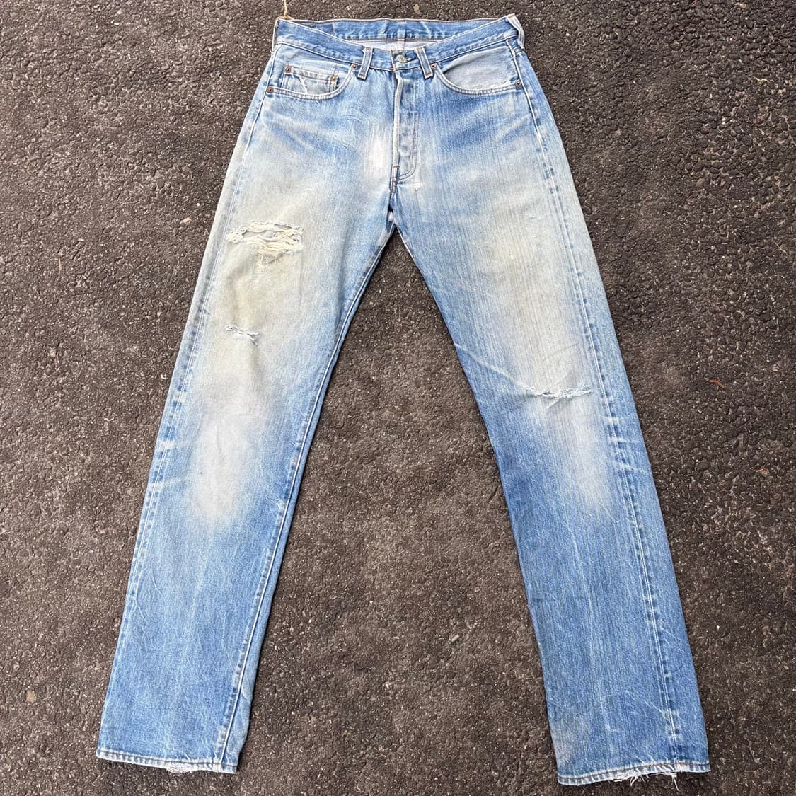66후기 80년대 미국 리바이스 501 스몰e 셀비지 상품이미지4