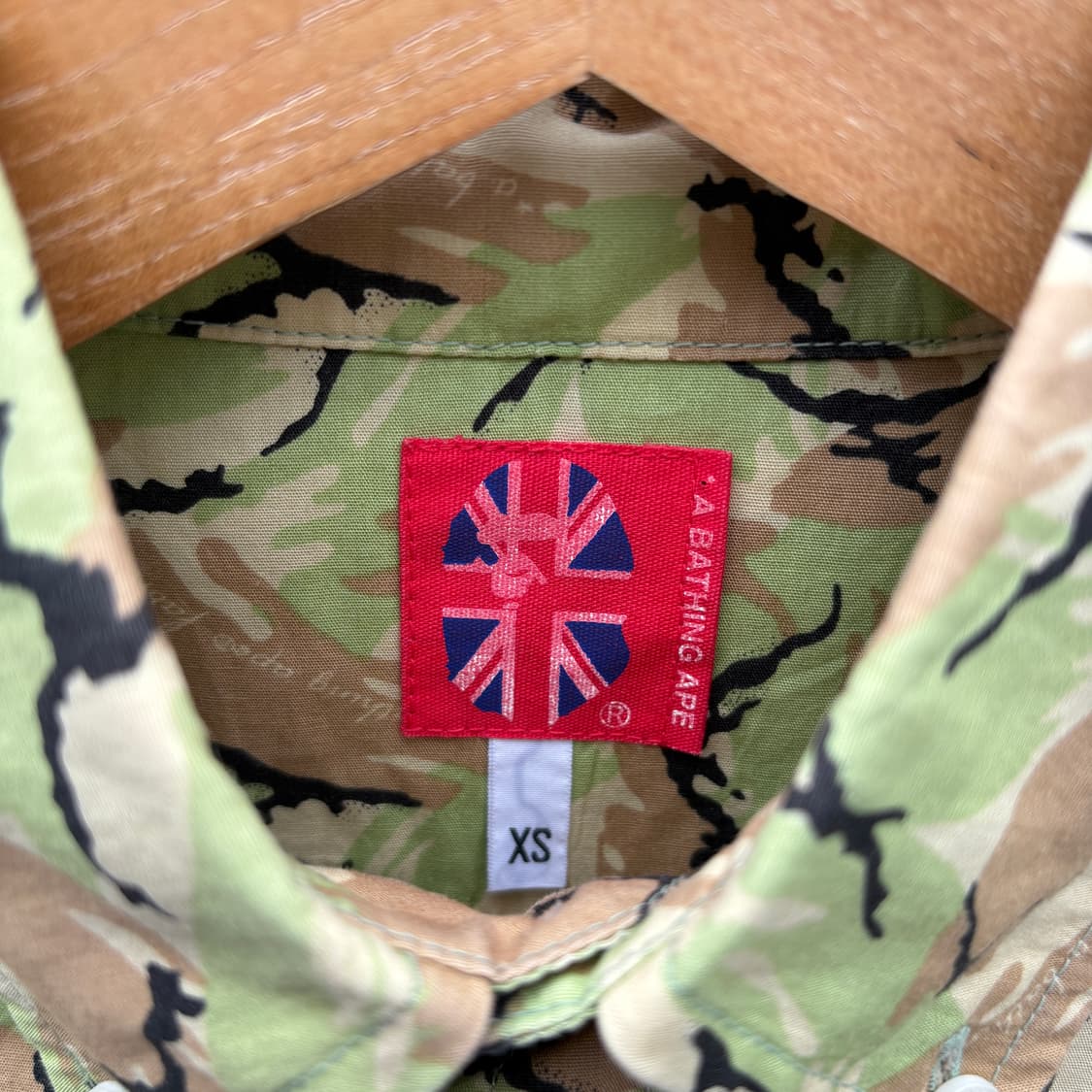 Bape 베이프 카모 반팔 셔츠 상품이미지3