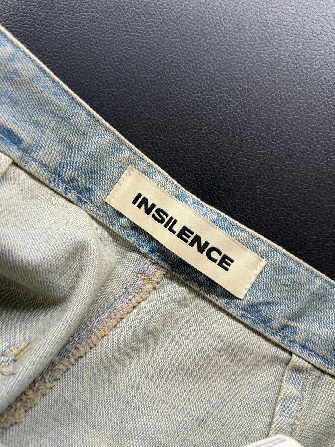 인사일런스 워시드 데님 팬츠 S 상품이미지7