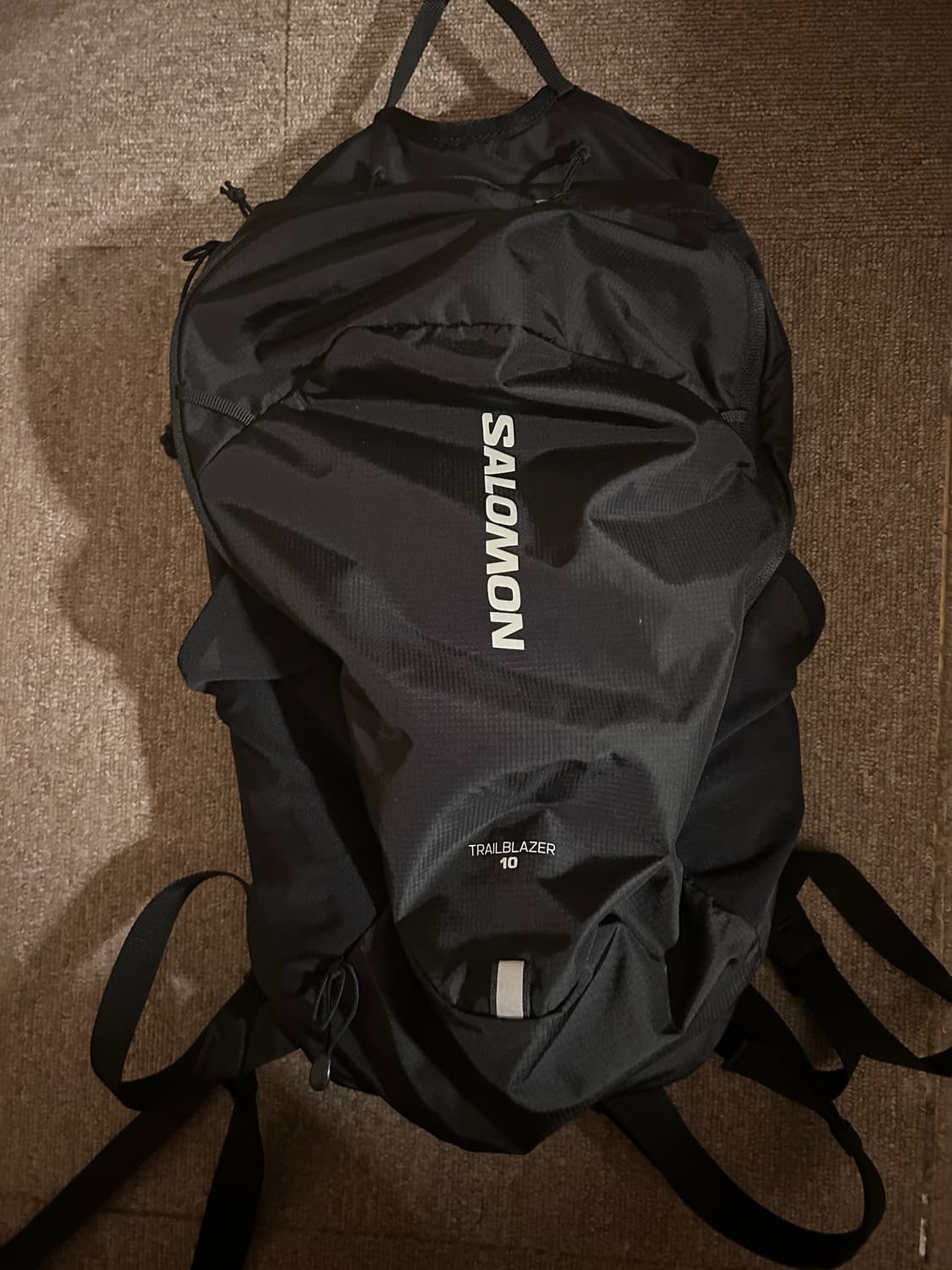 살로몬 트레일블레이저 10 블랙 백팩 상품이미지1