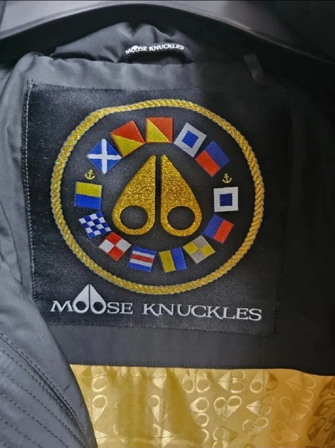 무스너클 노먼드 금장패딩(S/95~100/드라이완료) 상품이미지9