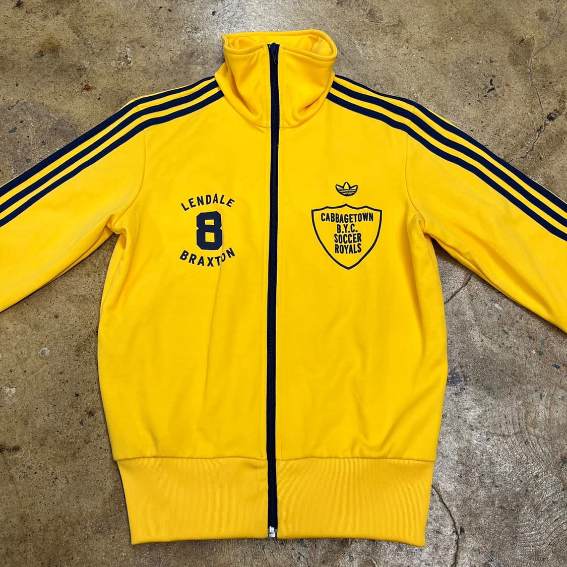 [정품/38] 아디다스 캐비지타운 로얄즈 트랙탑 져지 b8 상품이미지3