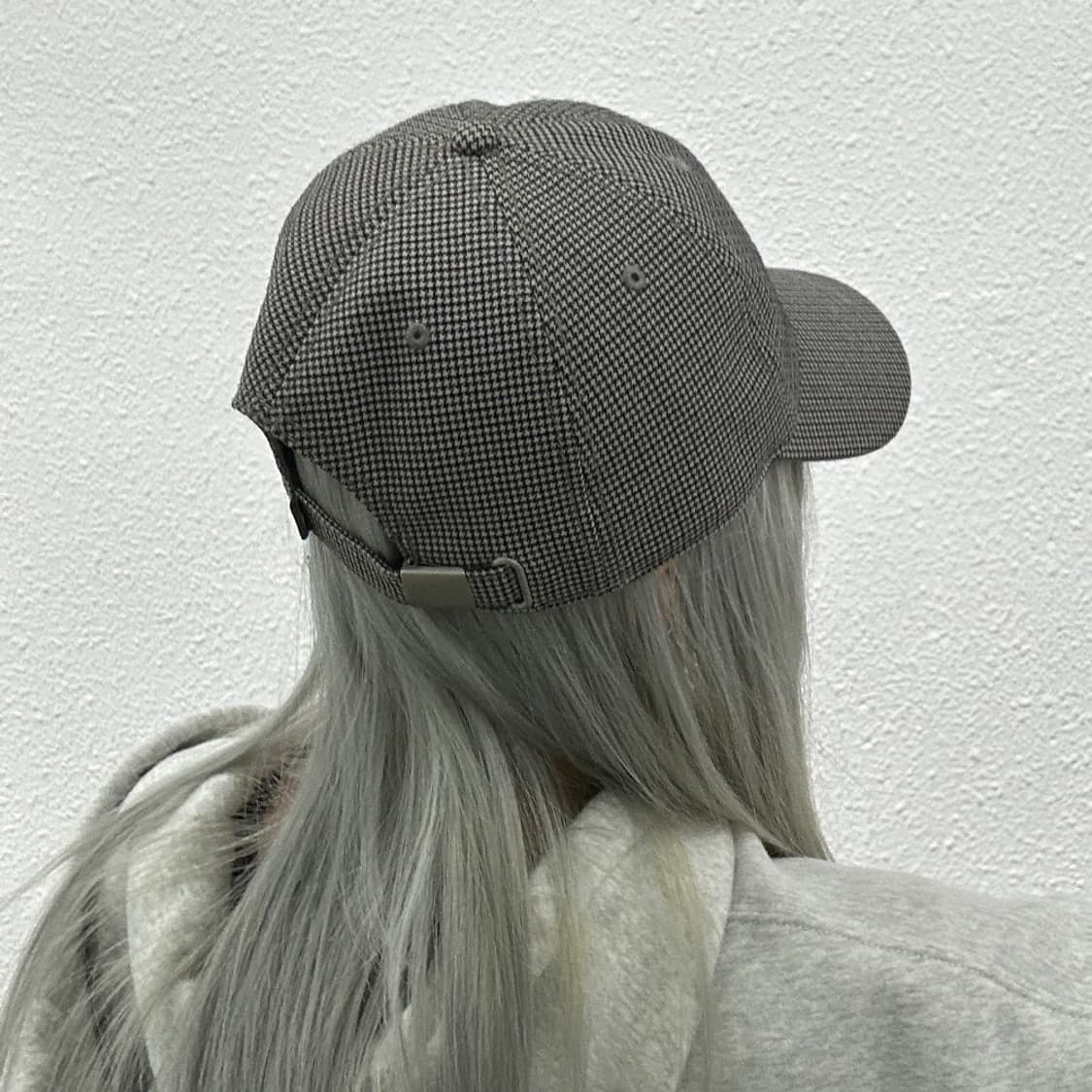 컨버스 도쿄 재비체크 블랙 볼캡 상품이미지3