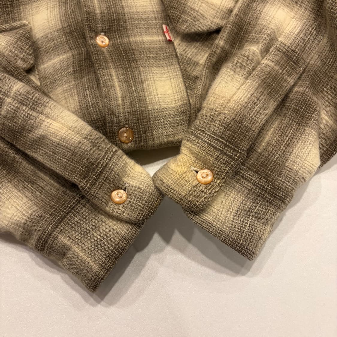 [XL] 리바이스 알레스카 ALASKA 투포캣 체크 셔츠 B684 상품이미지6