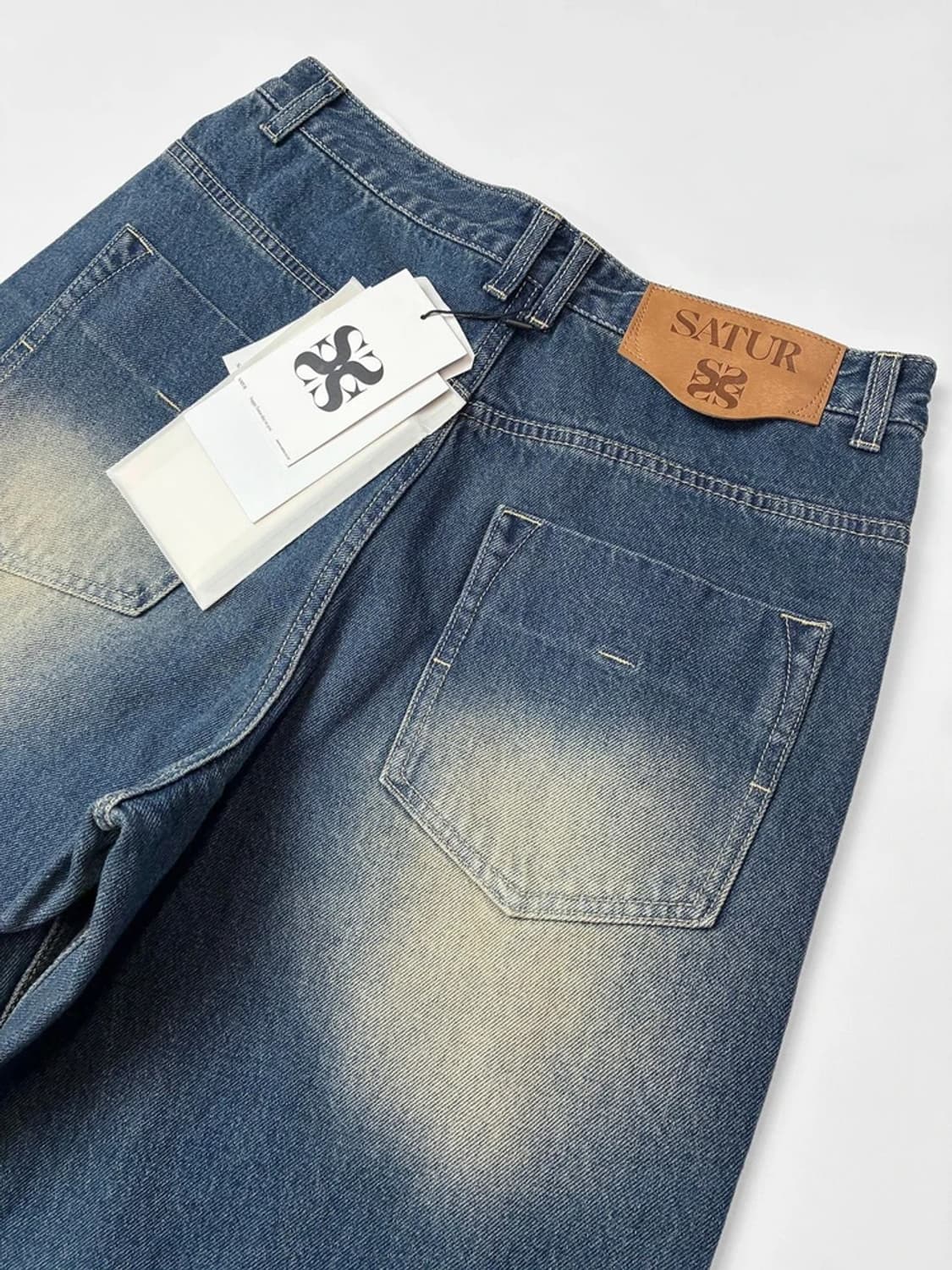 세터 24ss 브루클린 뉴트로 와이드 데님 팬츠 PN5457 상품이미지6