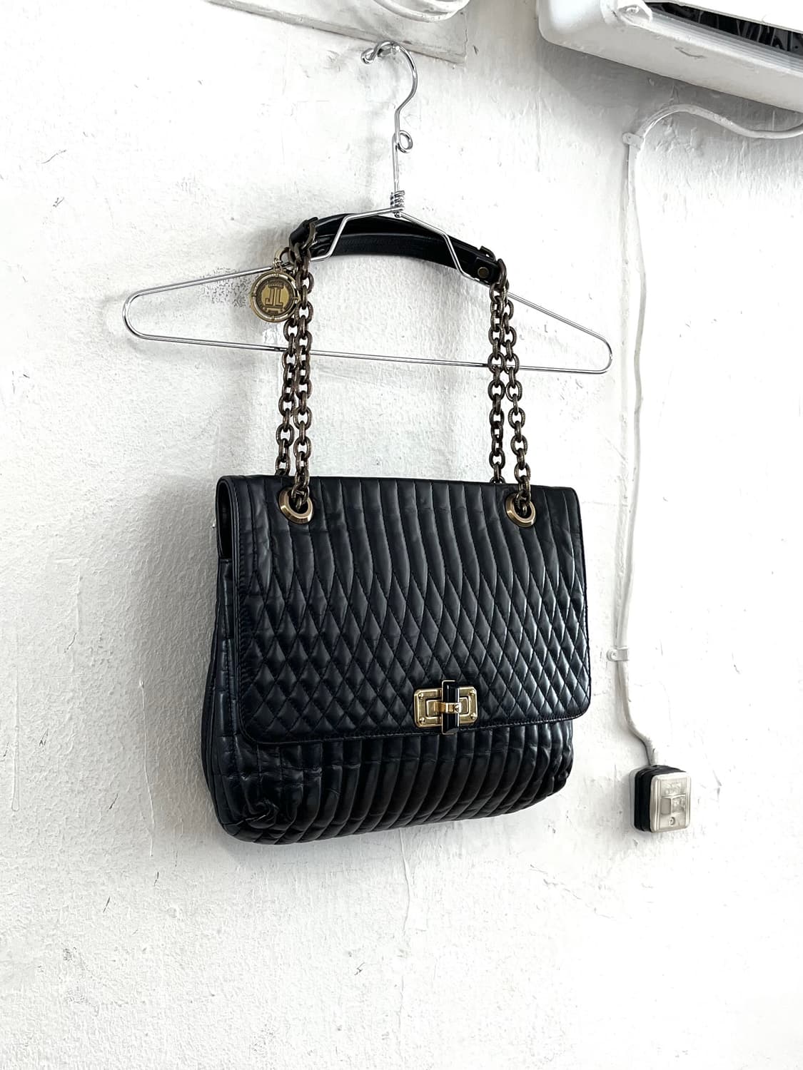 랑방 체인 레더백 상품이미지2