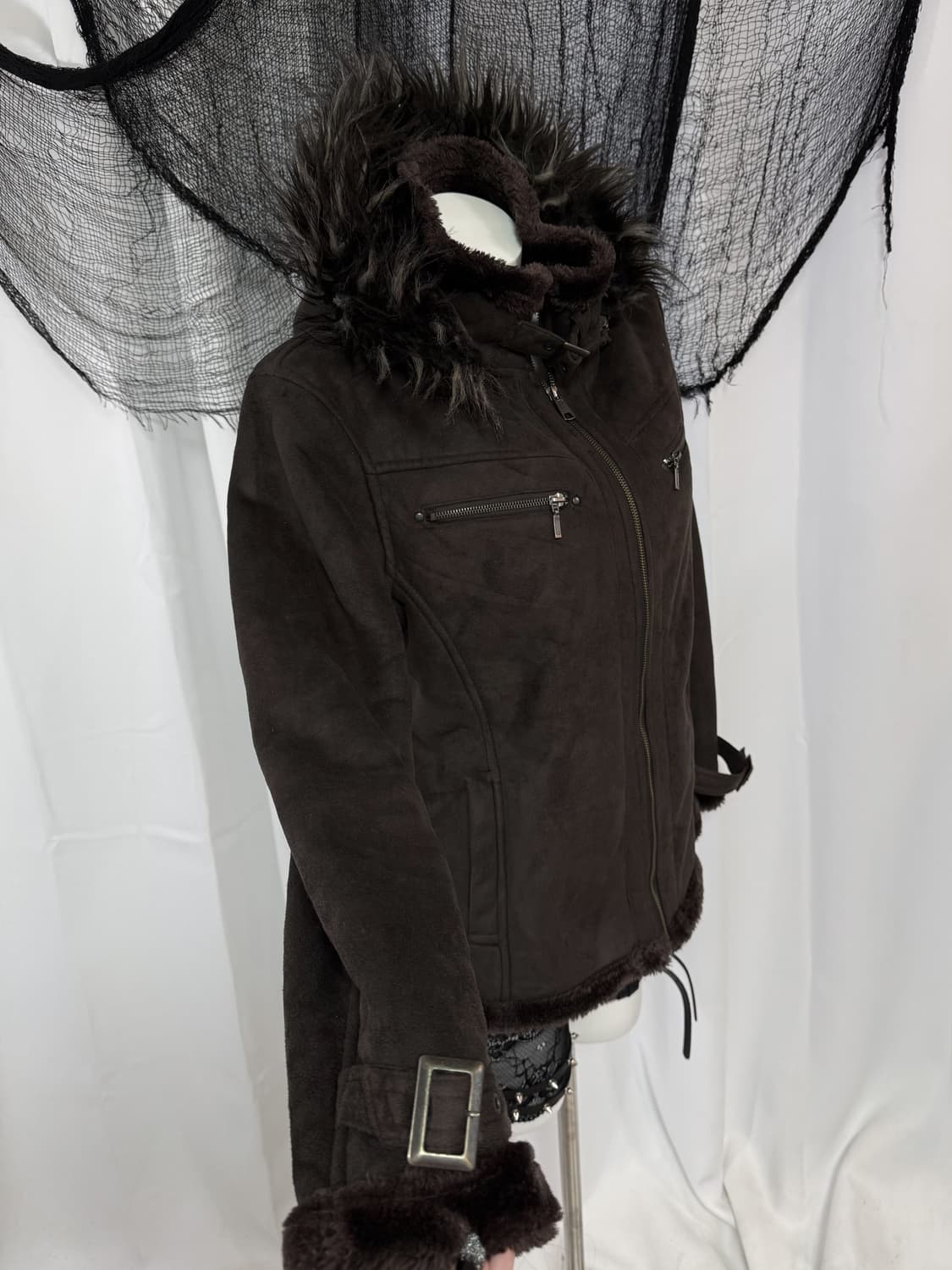  brown buckle fur mustang 상품이미지2